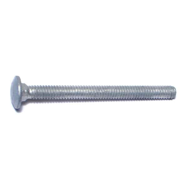Midwest Fastener Carriage Bolt, Square Neck, 20 (Coarse), 3 in L, Steel, Hot Dipped Galvanized, 100 PK 05479 - main